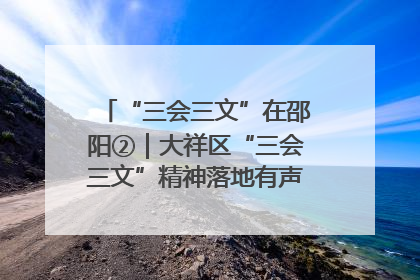 “三会三文”在邵阳②｜大祥区“三会三文”精神落地有声 以实干实绩助力区域高质量发展