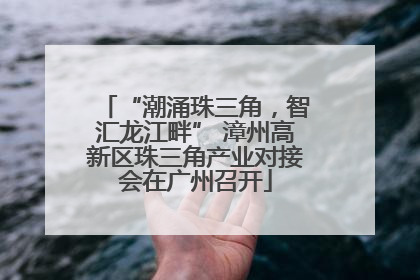 “潮涌珠三角，智汇龙江畔” 漳州高新区珠三角产业对接会在广州召开