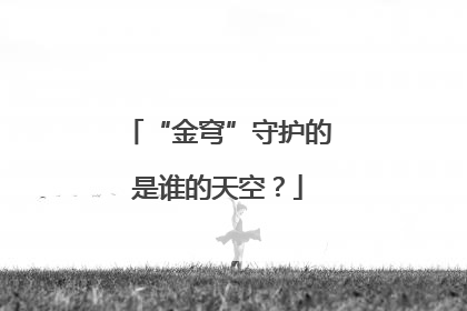 “金穹”守护的是谁的天空？