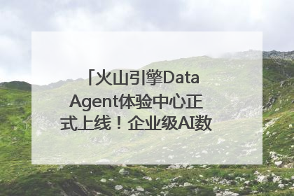 火山引擎Data Agent体验中心正式上线！企业级AI数据专家触手可及