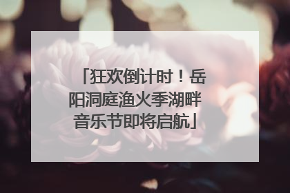 狂欢倒计时！岳阳洞庭渔火季湖畔音乐节即将启航