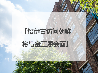 绍伊古访问朝鲜 将与金正恩会面