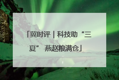 冀时评｜科技助“三夏” 燕赵粮满仓