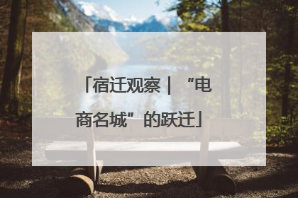 宿迁观察｜“电商名城”的跃迁