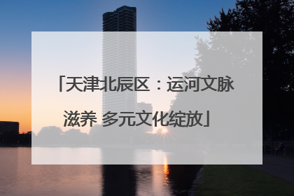 天津北辰区：运河文脉滋养 多元文化绽放
