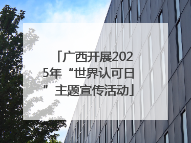 广西开展2025年“世界认可日”主题宣传活动