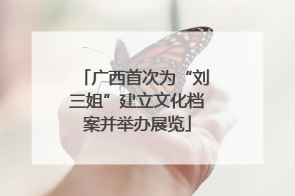 广西首次为“刘三姐”建立文化档案并举办展览