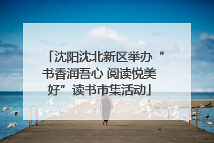 沈阳沈北新区举办“书香润吾心 阅读悦美好”读书市集活动