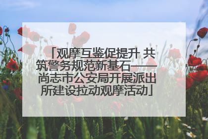 观摩互鉴促提升 共筑警务规范新基石——尚志市公安局开展派出所建设拉动观摩活动