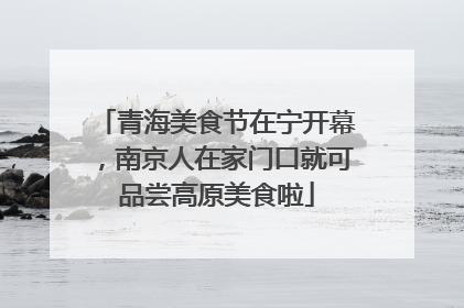 青海美食节在宁开幕，南京人在家门口就可品尝高原美食啦