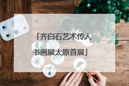 齐白石艺术传人书画展太原首展