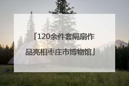 120余件套隔扇作品亮相枣庄市博物馆