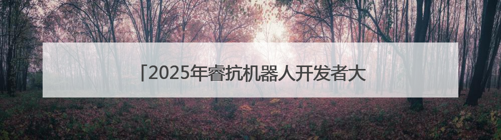 2025年睿抗机器人开发者大赛江西省赛在江西科技学院举行
